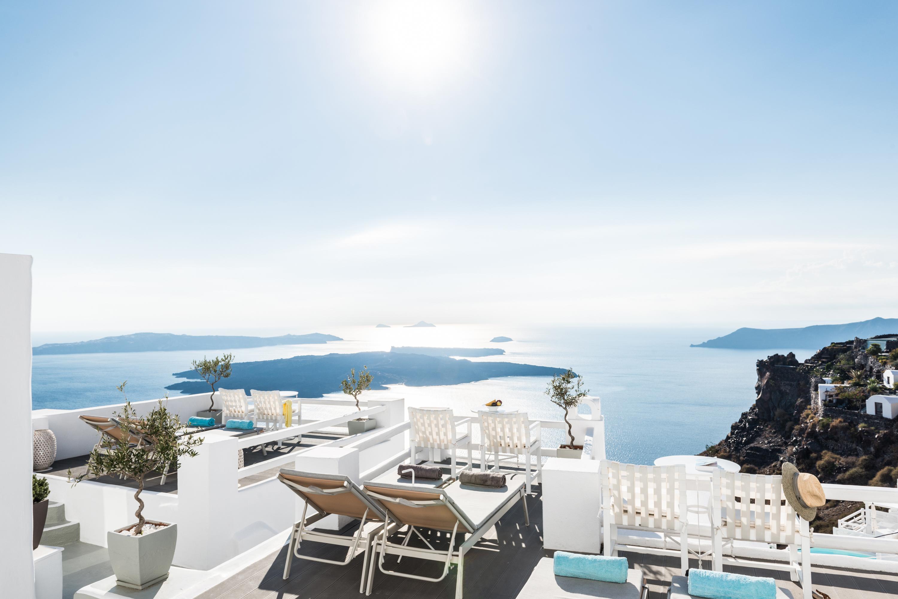 On The Rocks - Small Luxury Hotels Of The World (Adults Only) Imerovigli  Exterior photo