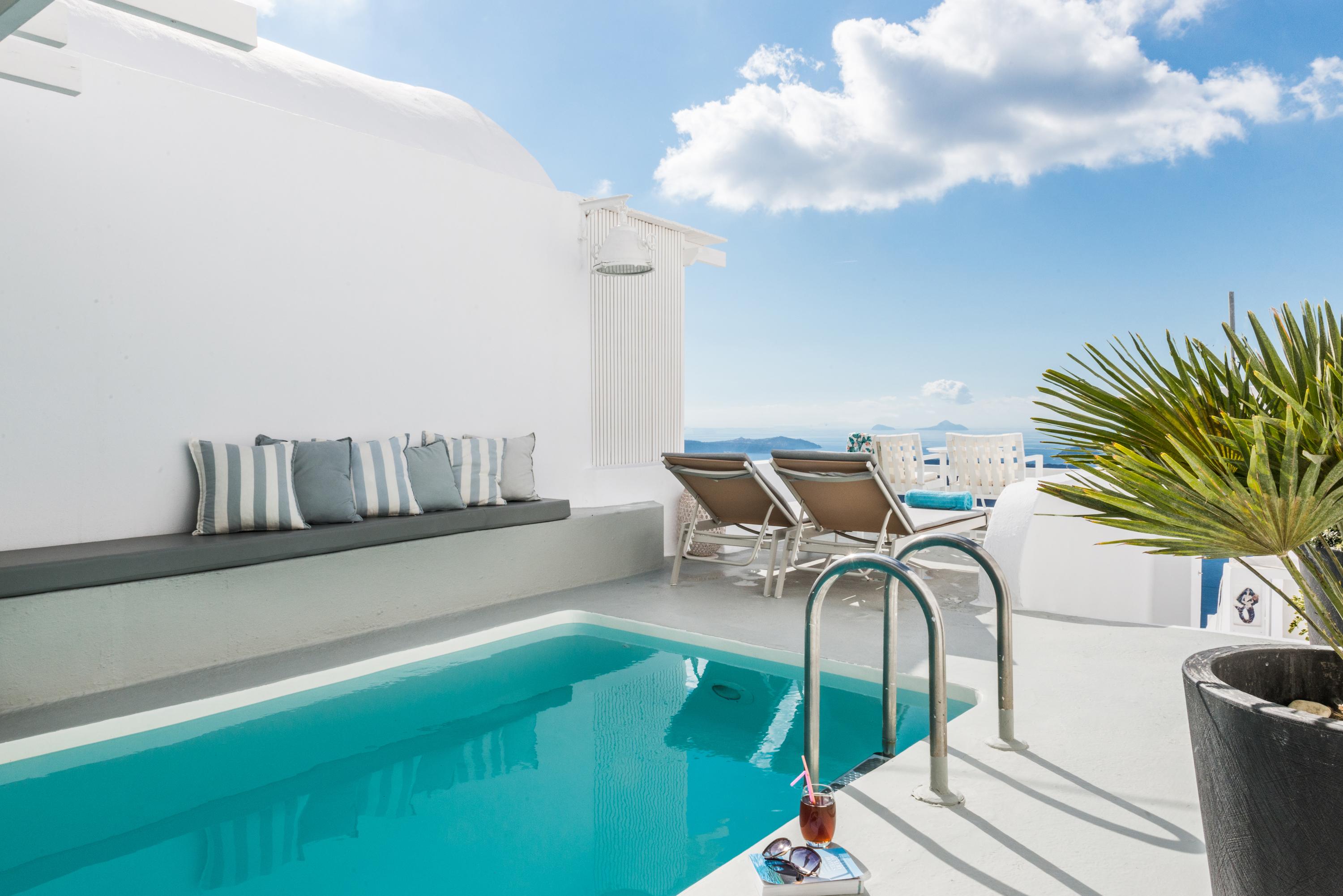 On The Rocks - Small Luxury Hotels Of The World (Adults Only) Imerovigli  Exterior photo